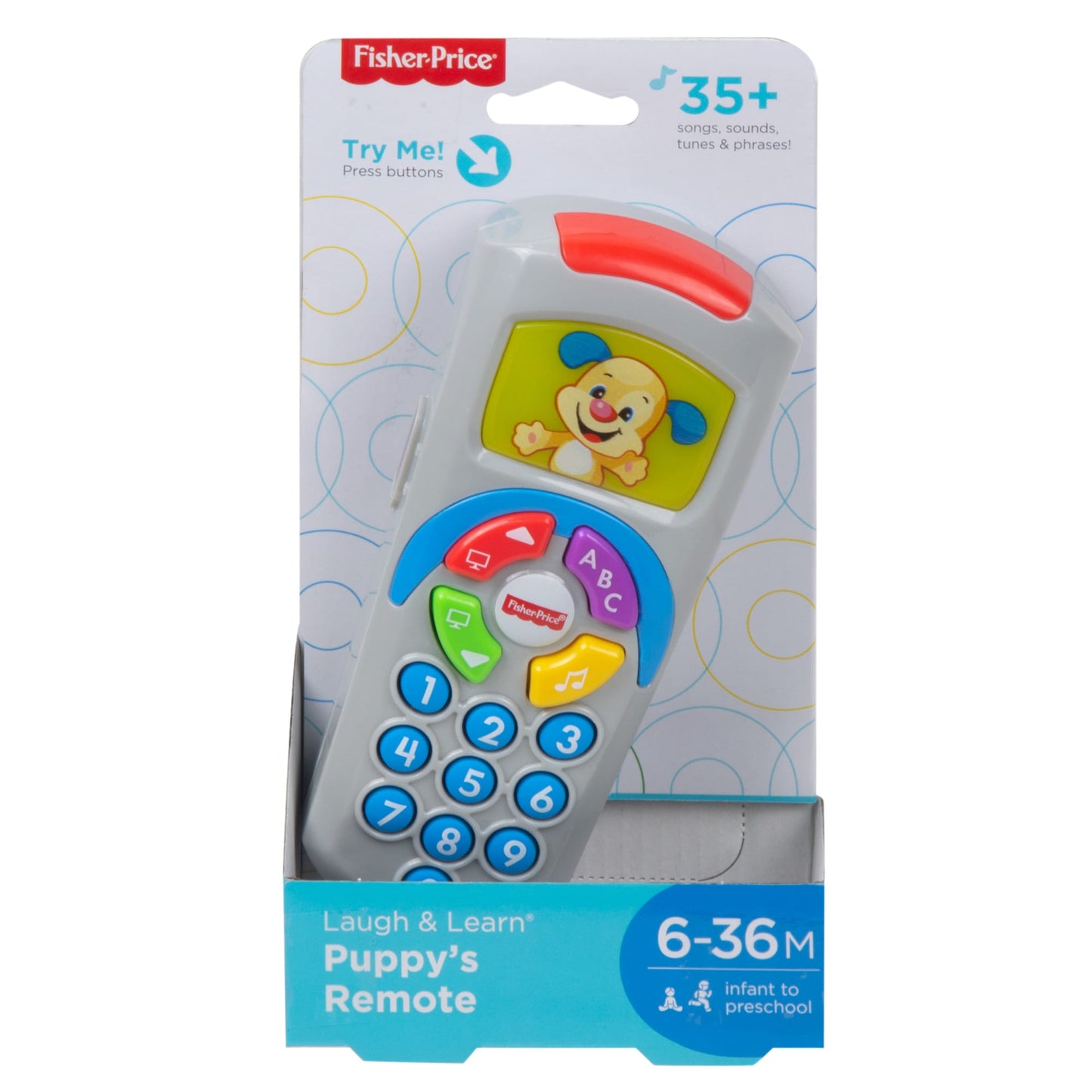 Fisher-Price Rires et Éveil La Télécommande de Puppy Édition Anglaise