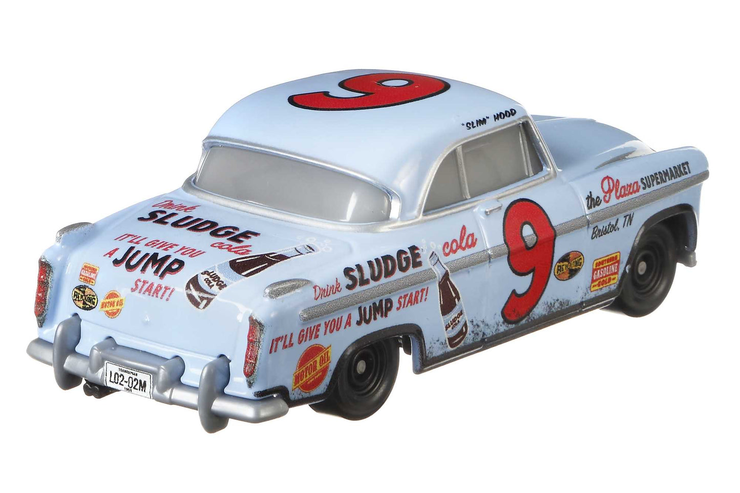 Cars de Disney y Pixar Diecast Vehículo de Juguete Slim