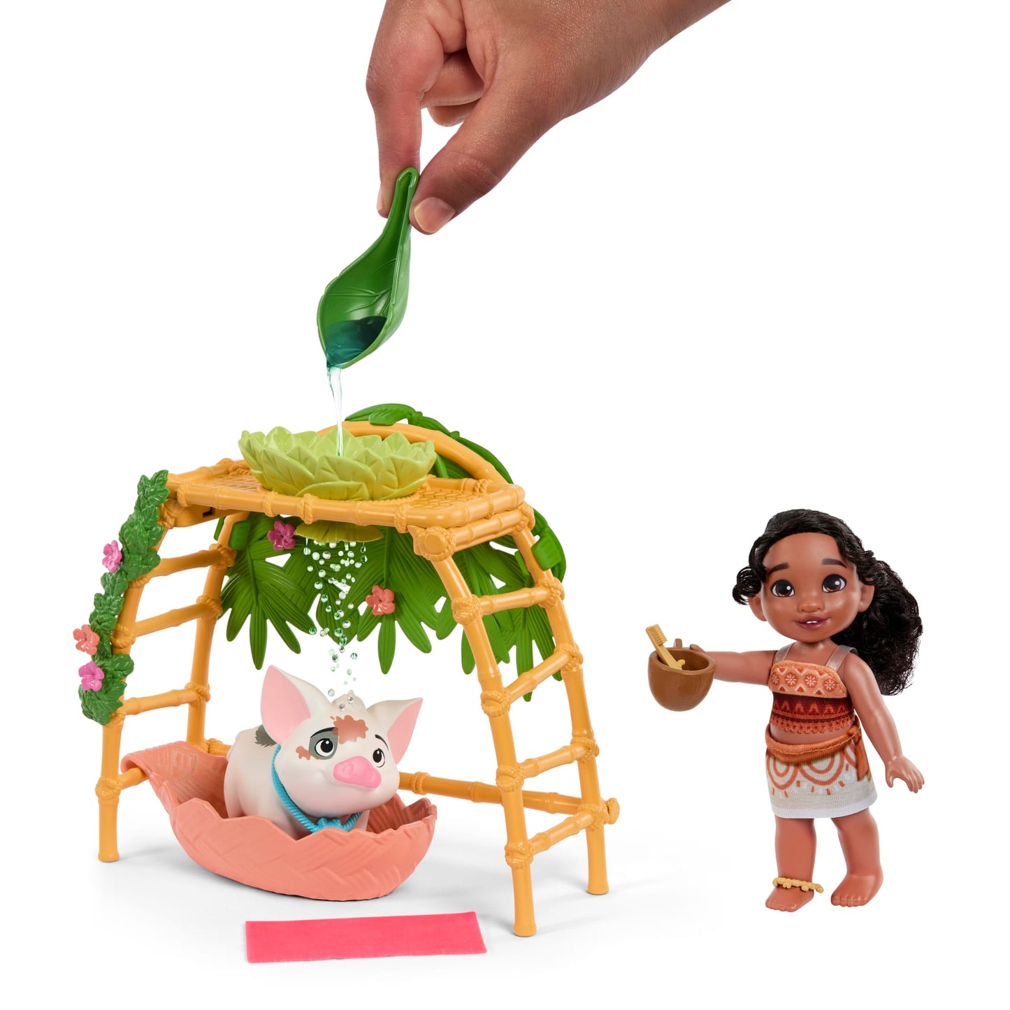 Disney Moana 2 Coffret de Jeu Plaisirs du Bain de Simea et Pua