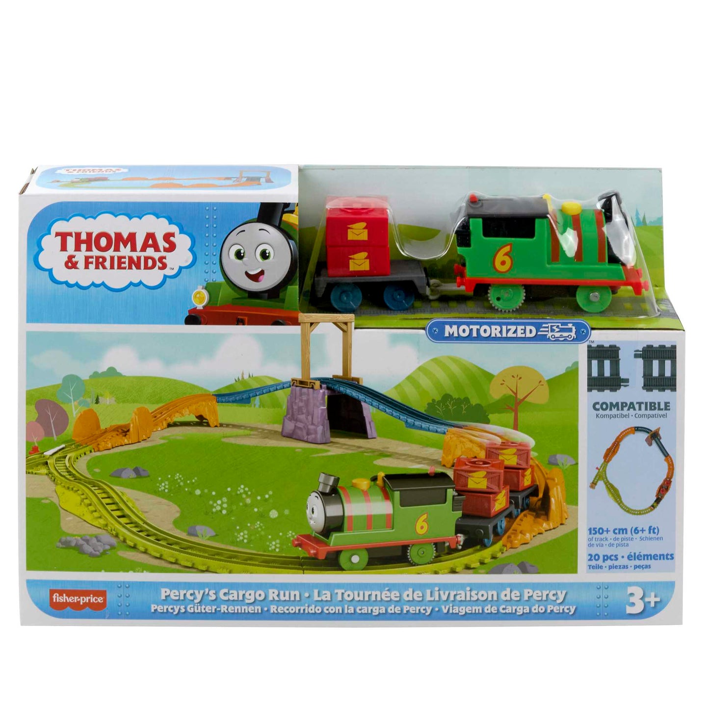 Thomas et ses Amis La Tournée de Livraison de Percy, Locomotive Mot.