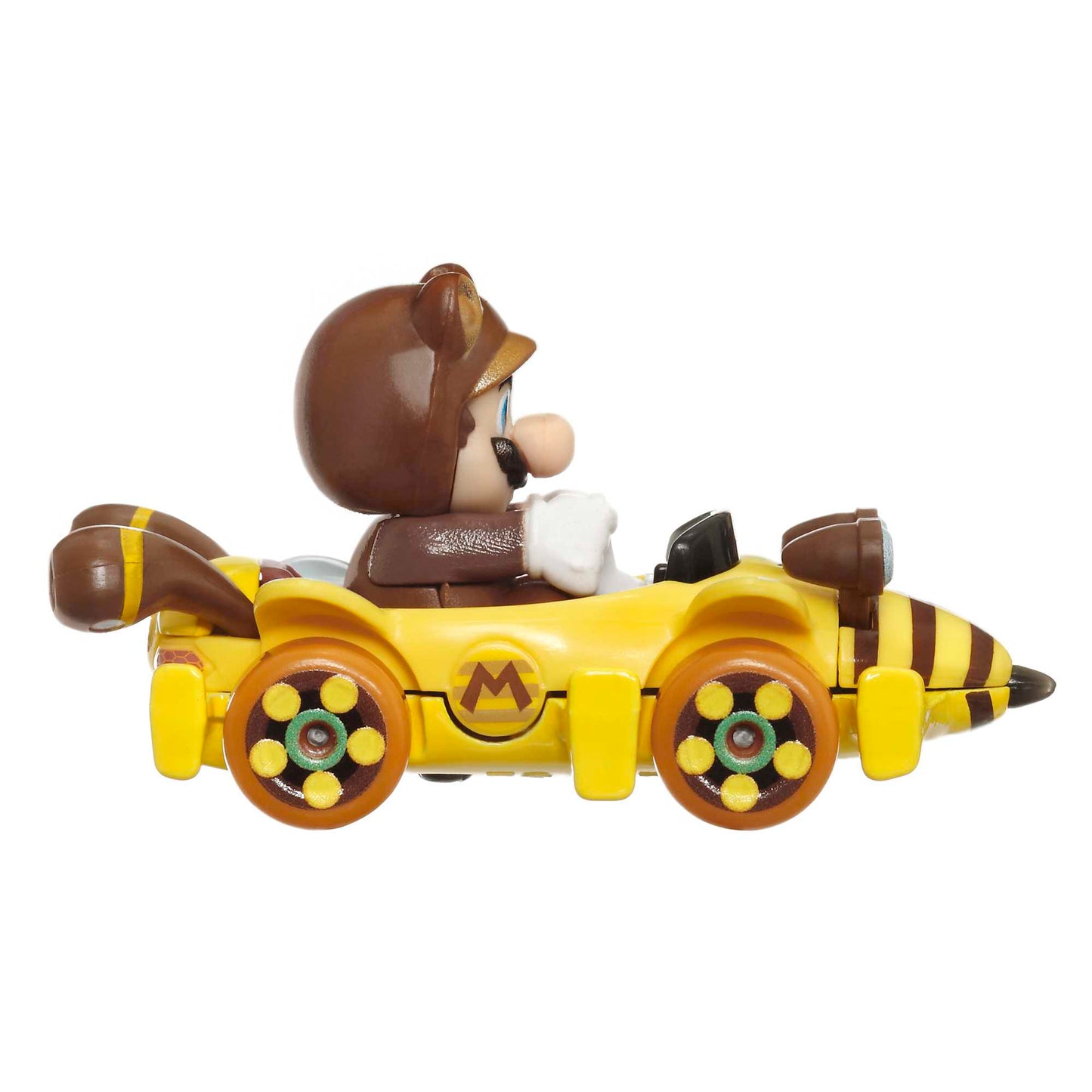 Hot Wheels Mario Kart Vehículo de Juguete Tanooki Mario Bumble V