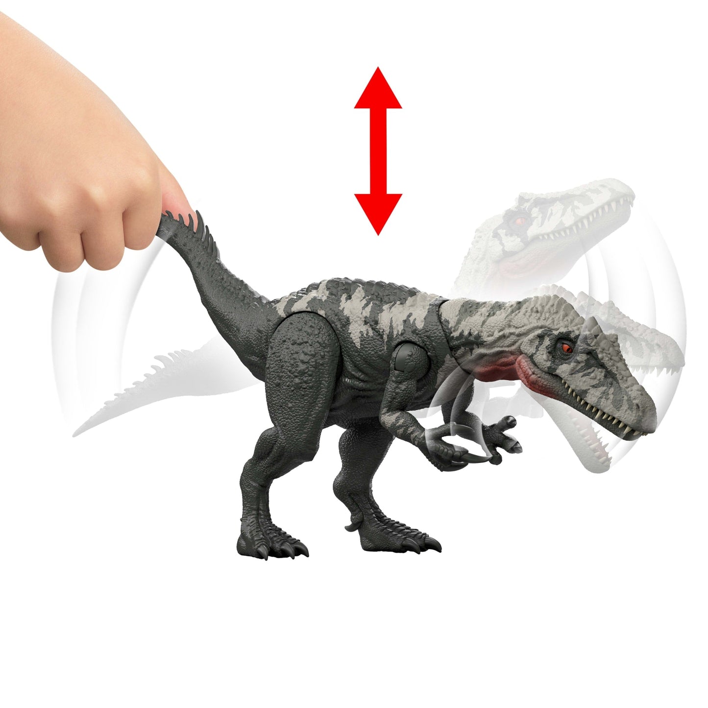 Jurassic World Dinosaurio de Juguete Rebirth Rastreadores Gigantes