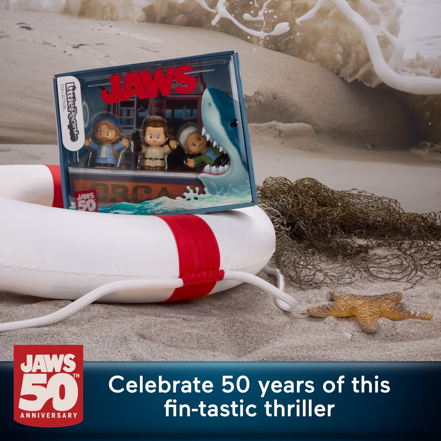 Little People Collector Jaws Movie Special Edition Set For Adults & Fans