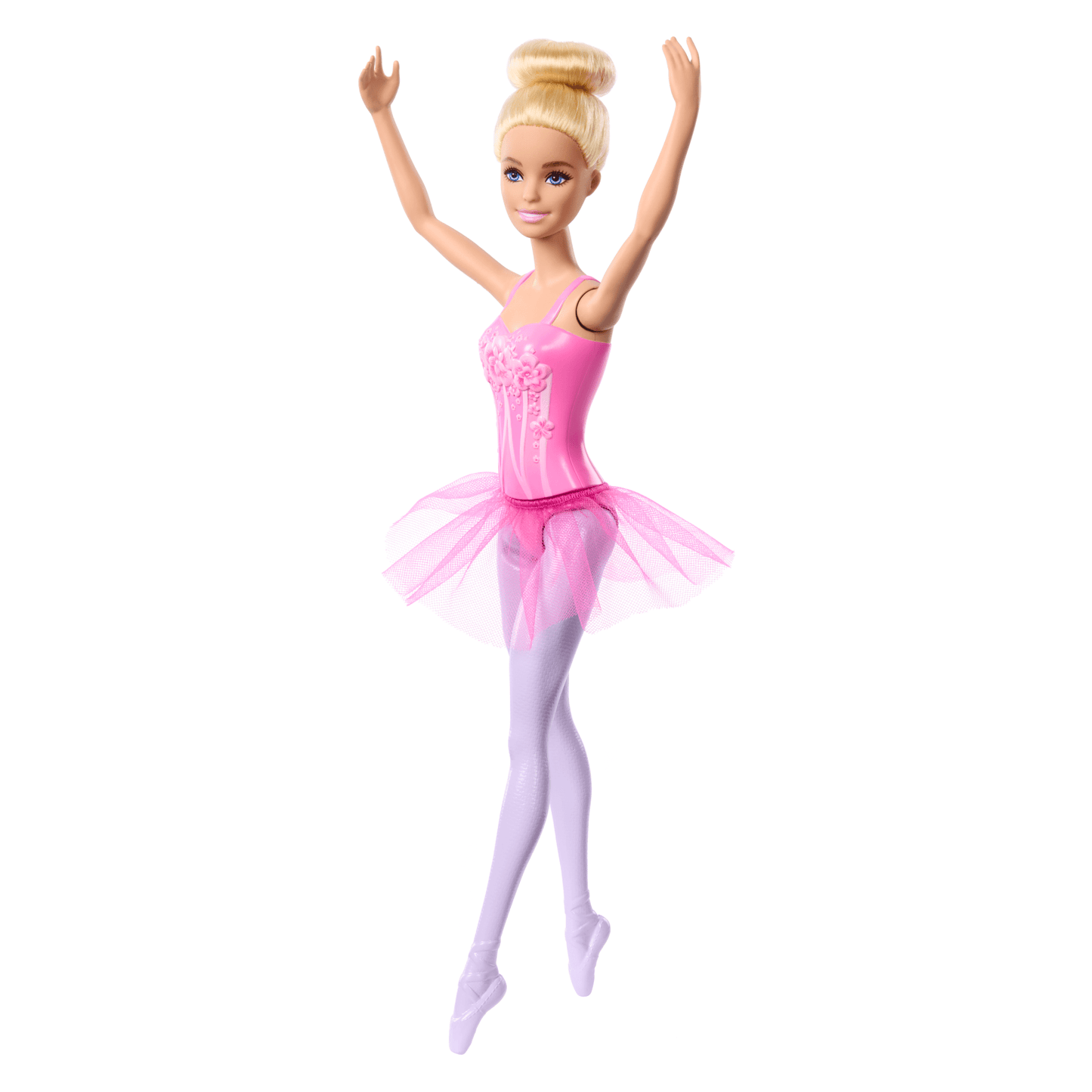 Barbie-Ballerine-Poupée Blonde Avec Tutu Violet Amovible