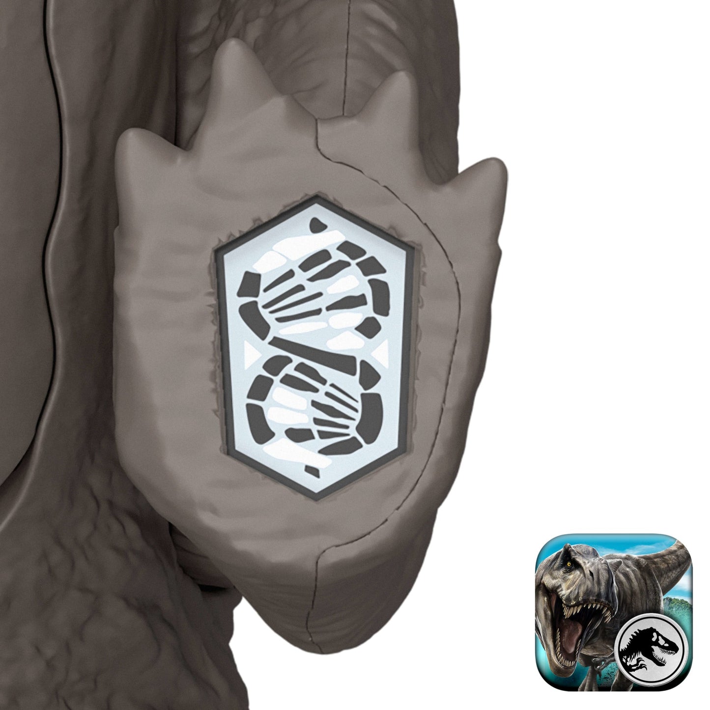 Jurassic World Dinossauro de Brinquedo Rebirth Rugido Selvagem Nasutoceratops