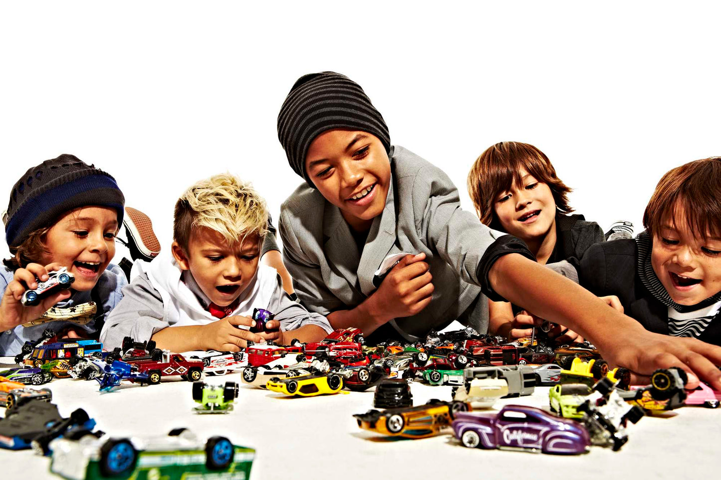 Hot Wheels Diecast Veículo de Brinquedo Pacote Surpresa 5 Carros