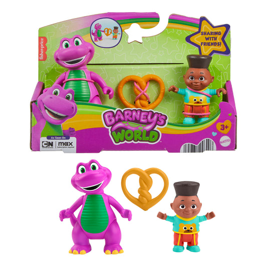 Fisher-Price  Barney'S World  David Ami de Barney et Barney
