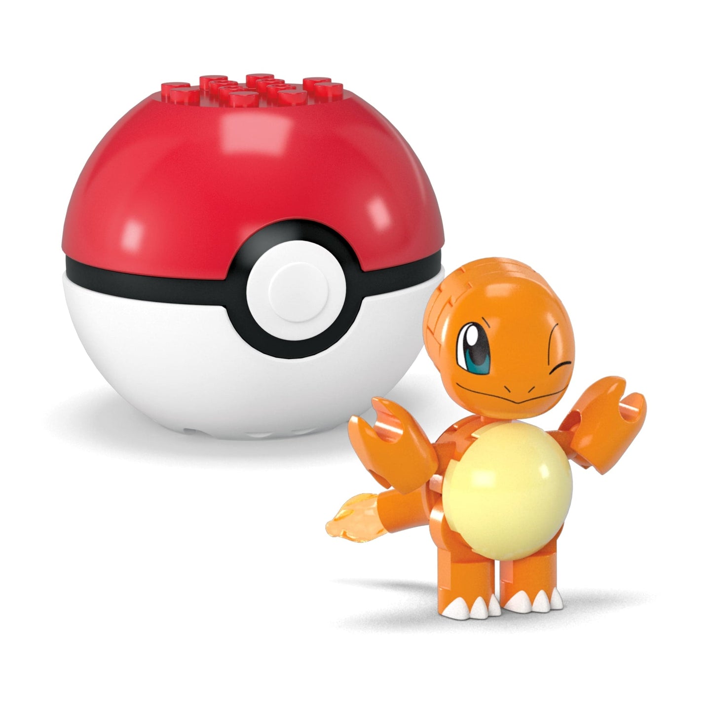 Mega  Pokémon  Figurines Articulées  Salamèche et Évoli, 40Pièces
