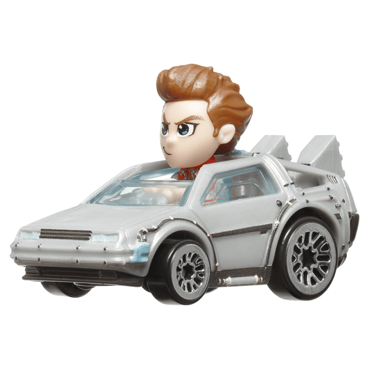 Hot Wheels RacerVerse Vehículo de Juguete Marty McFly