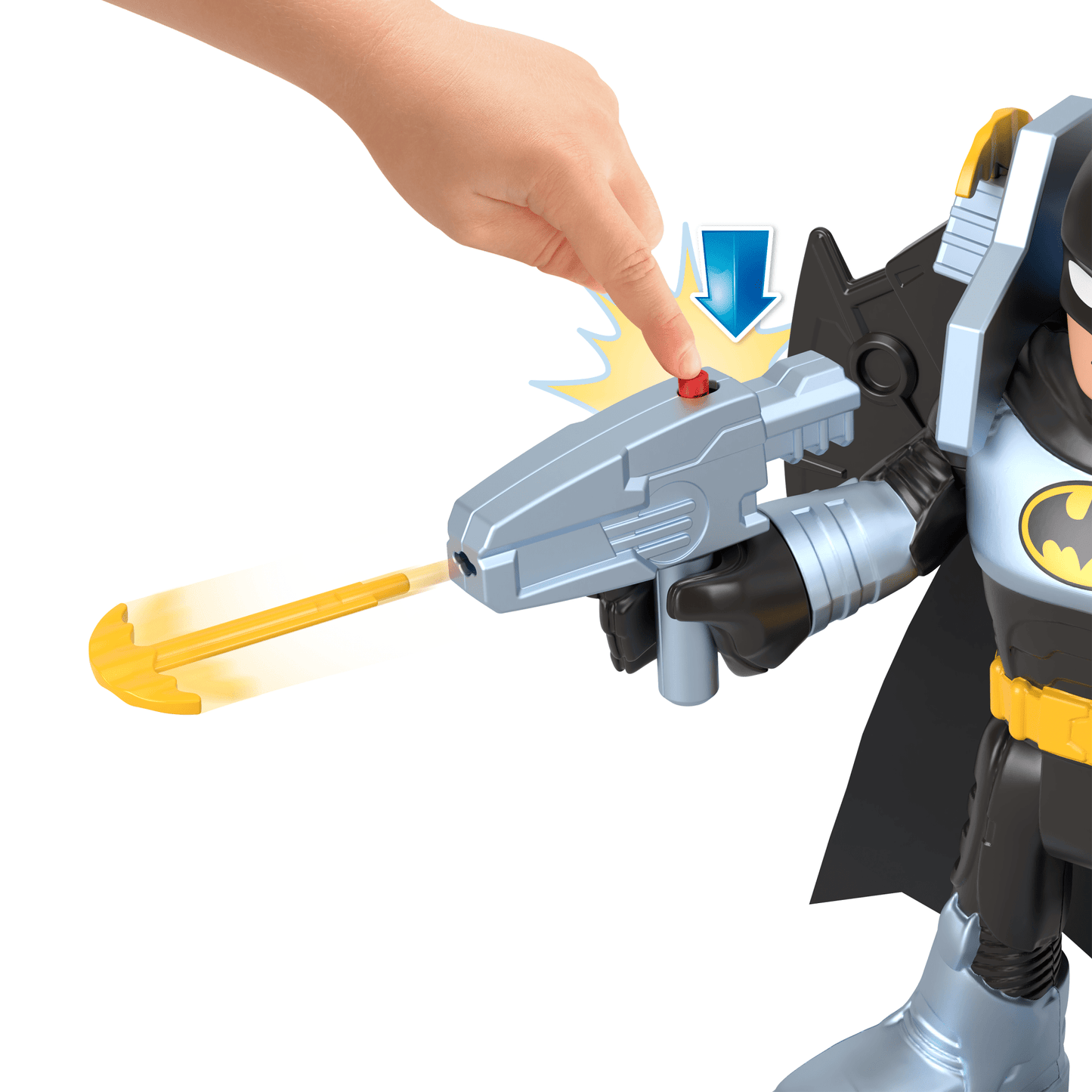 Imaginext-Batman Batglider Dc Super Friends-Figurine Xl
