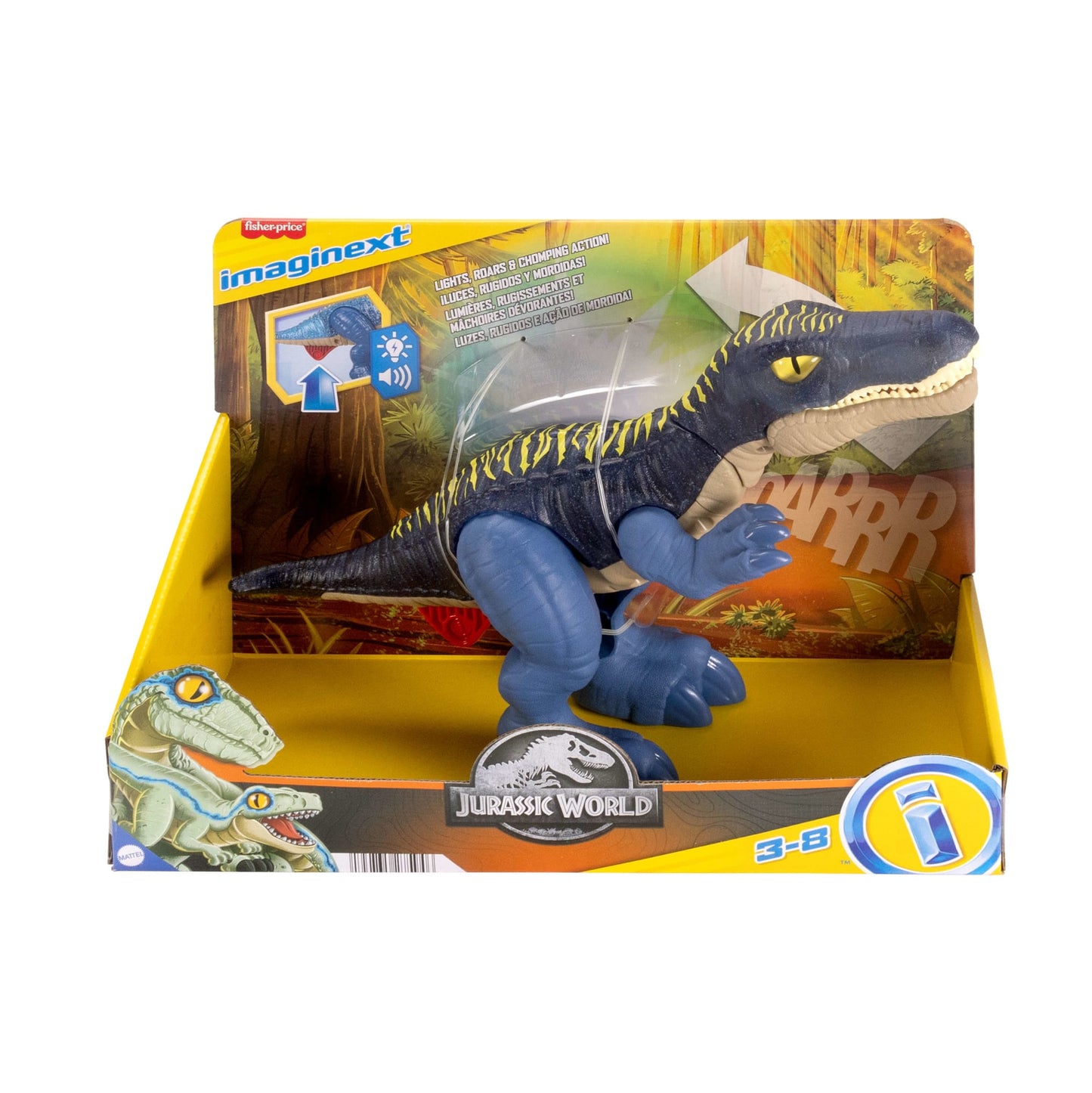 Imaginext Jurassic World Dinossauro de Brinquedo Barynoyx