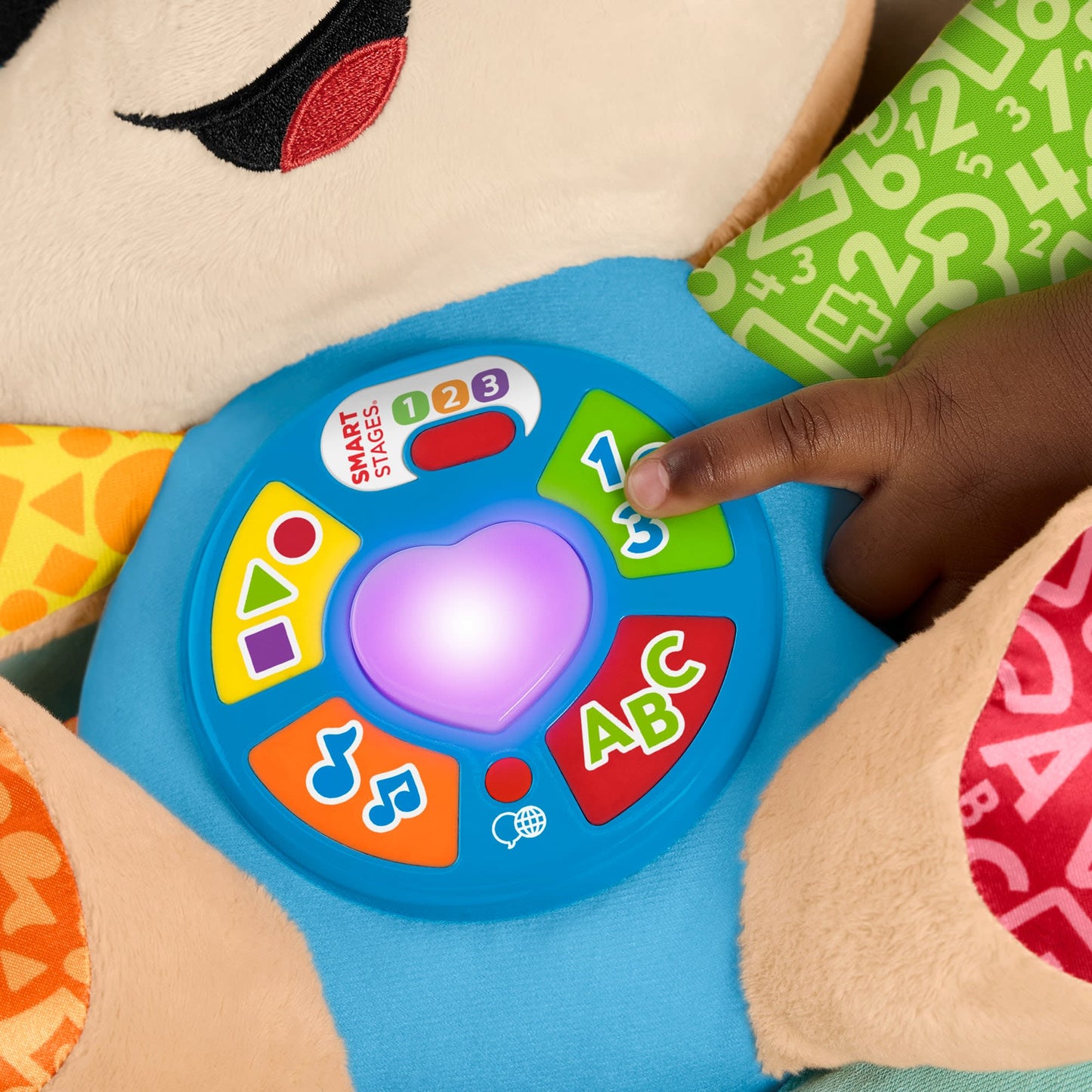 Fisher-Price Ríe y Aprende Juguete para Bebés Perrito Aprende Conmigo