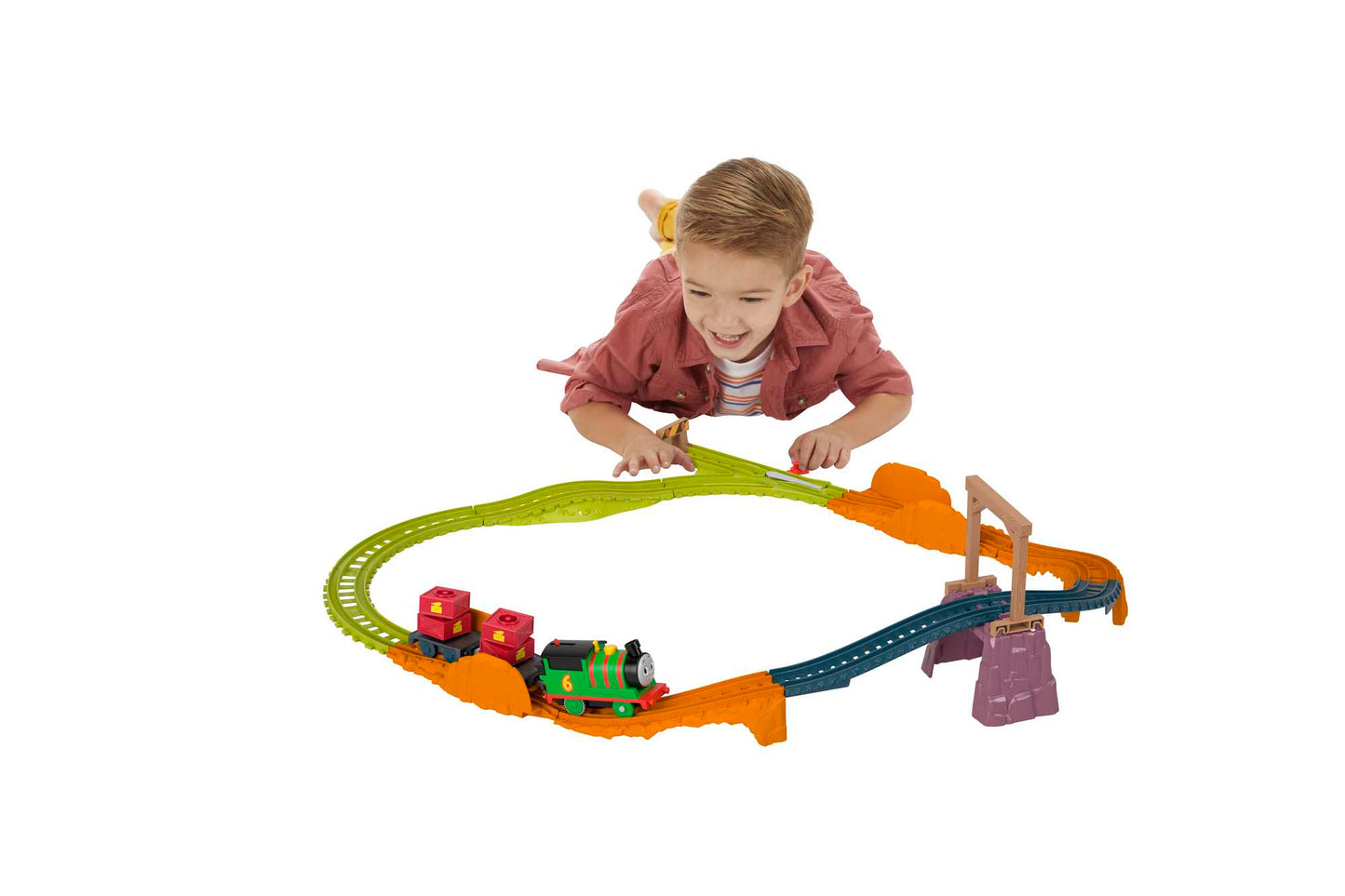 Thomas et ses Amis La Tournée de Livraison de Percy, Locomotive Mot.