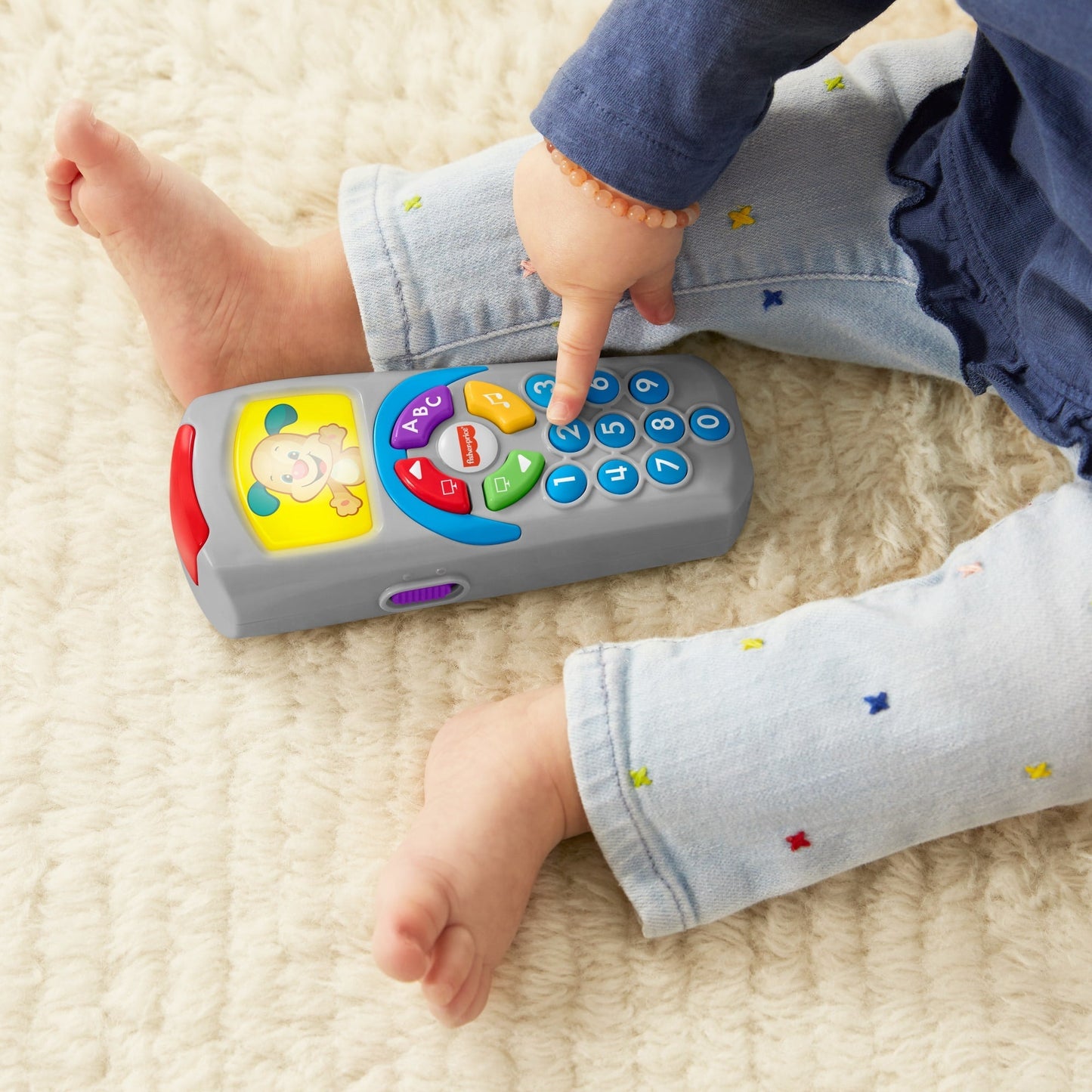 Fisher-Price Rires et Éveil La Télécommande de Puppy Édition Anglaise