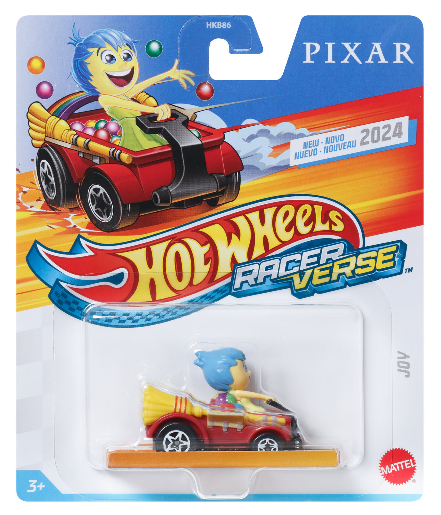 Hot Wheels RacerVerse Vehículo de Juguete Joy