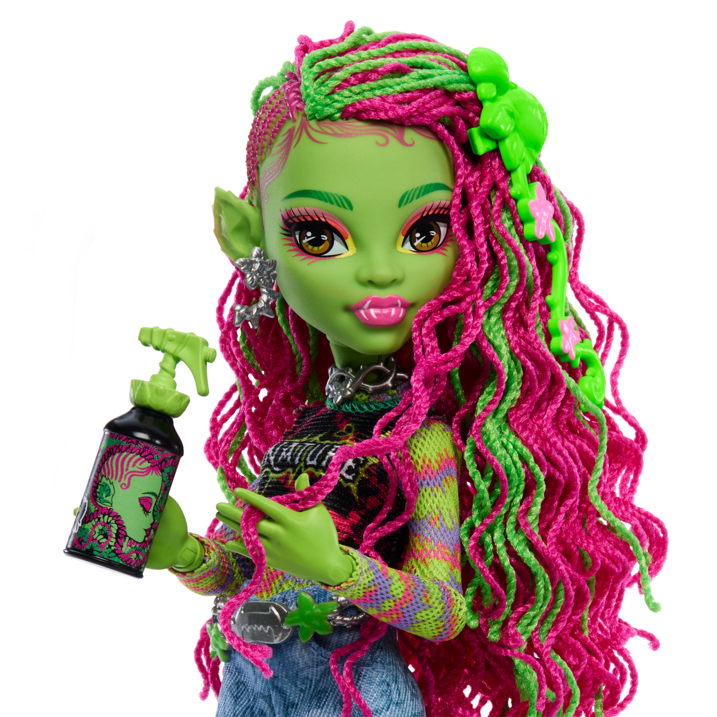 Monster High Poupée, Animal et Accessoires Venus Mcflytrap, Chewlian