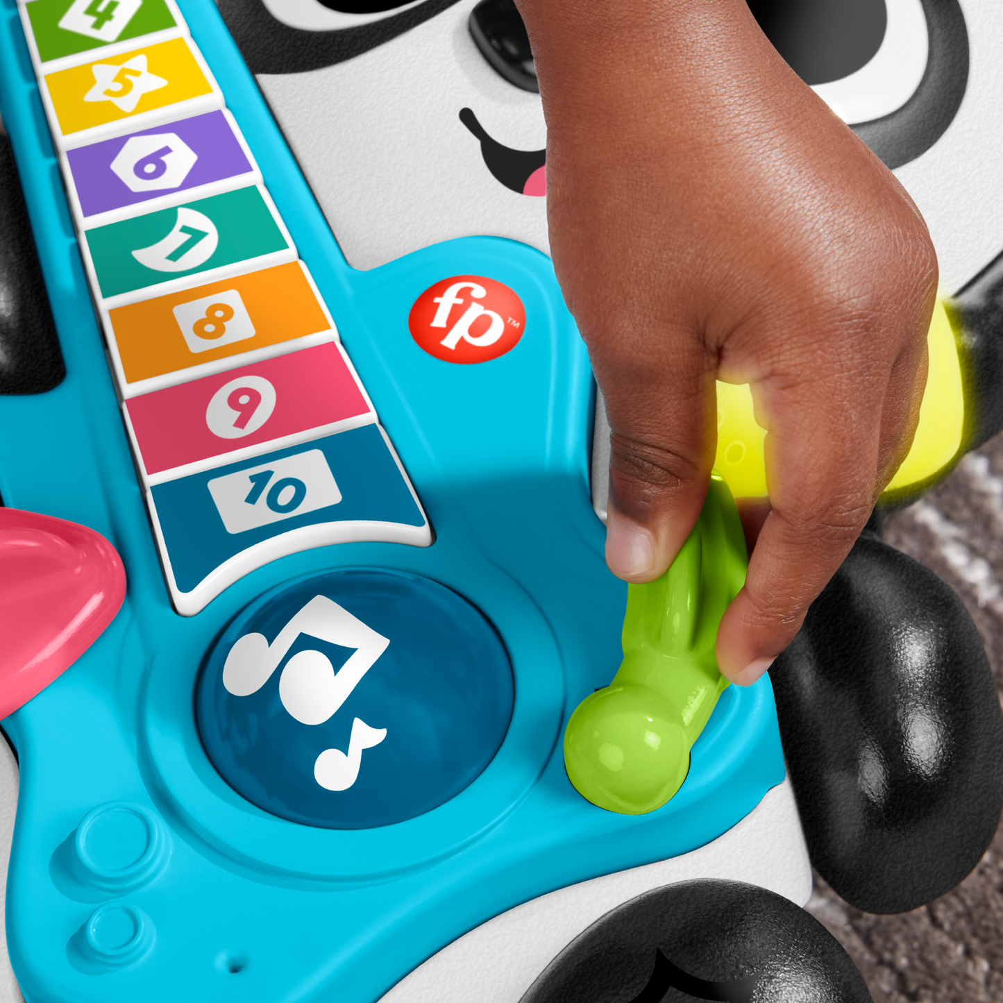Fisher-Price Brinquedo para Bebês Esquadrão Musical Panda Vamos Contar Juntos