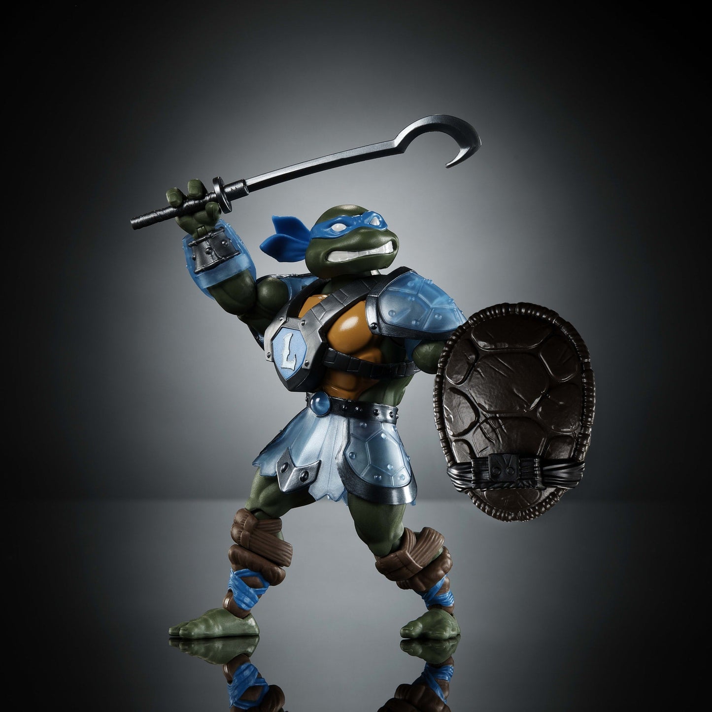 Masters of the Universe Tartarugas of Grayskull Figura de Ação Leonardo de 5.5 polegadas