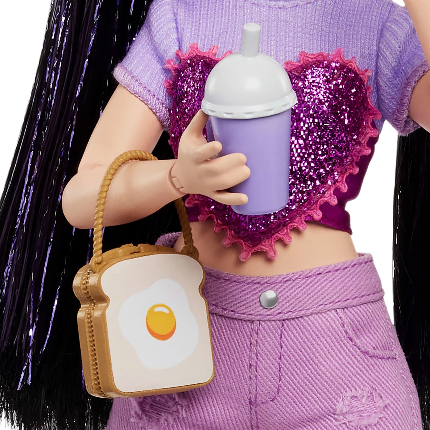 Barbie-Équipe de Rêve Renee-Poupée Avec 11Accessoires Nourriture