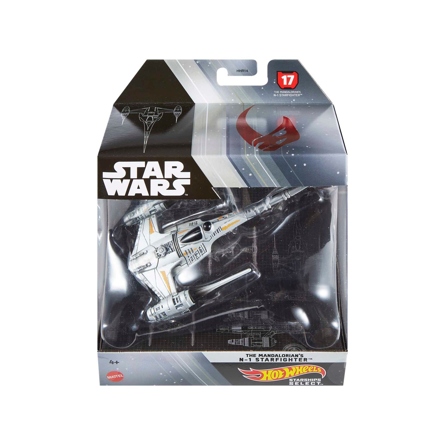 Hot Wheels Collector Veículo de Brinquedo Star Wars Estelar do Mandaloriano