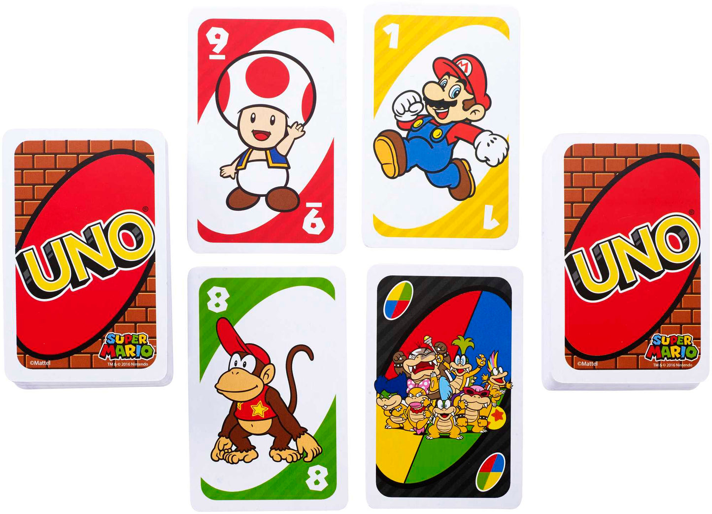 UNO Jogo de Cartas Super Mario Bros