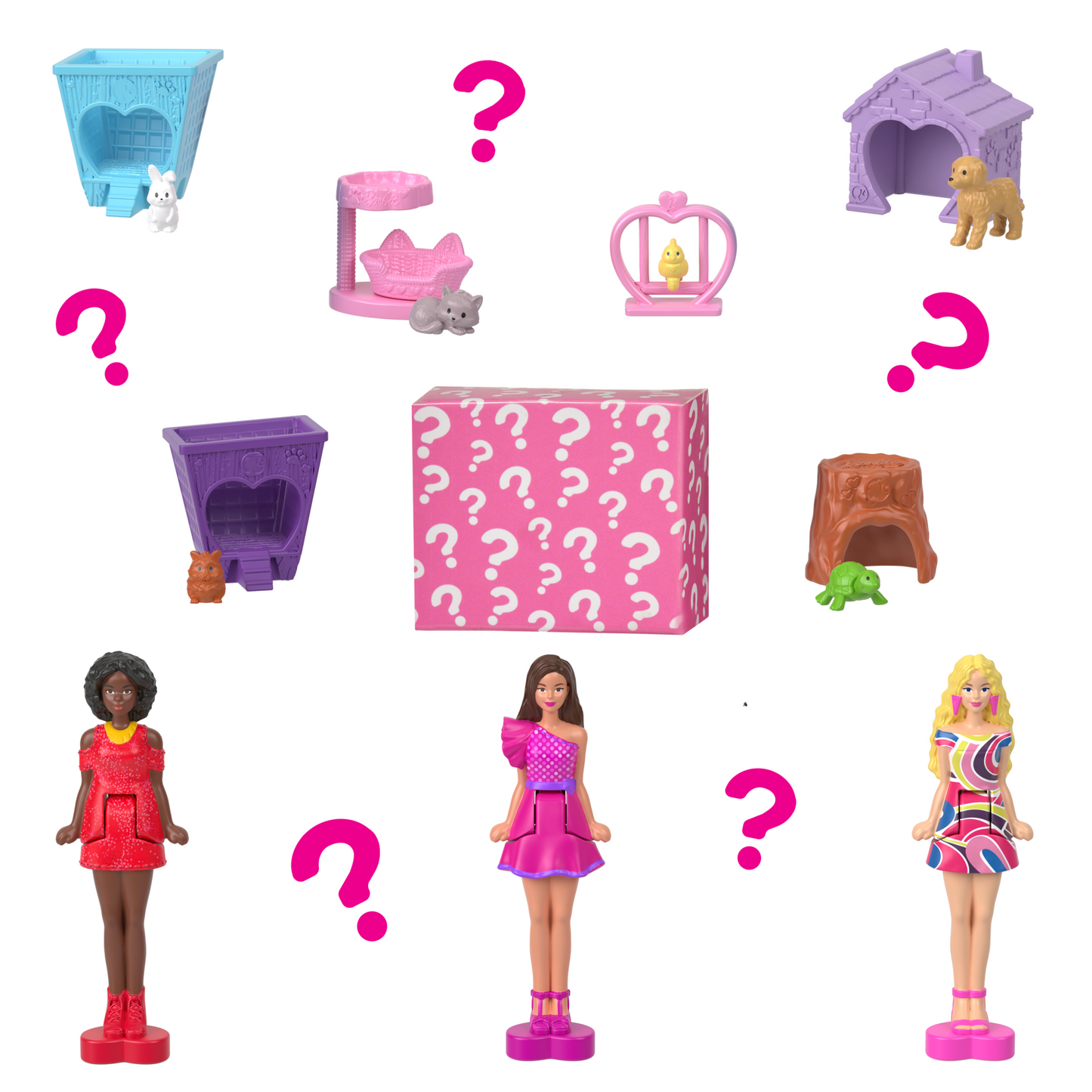 Barbie Mini BarbieLand Casa de Bonecas Dos Sonhos Rosa