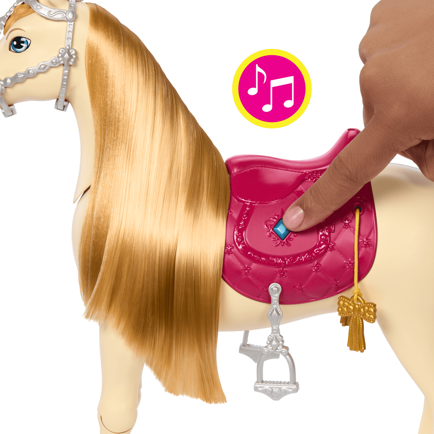 Barbie Detetive A Grande Corrida de Cavalos Conjunto de Brinquedo Cavalo com o Acessório