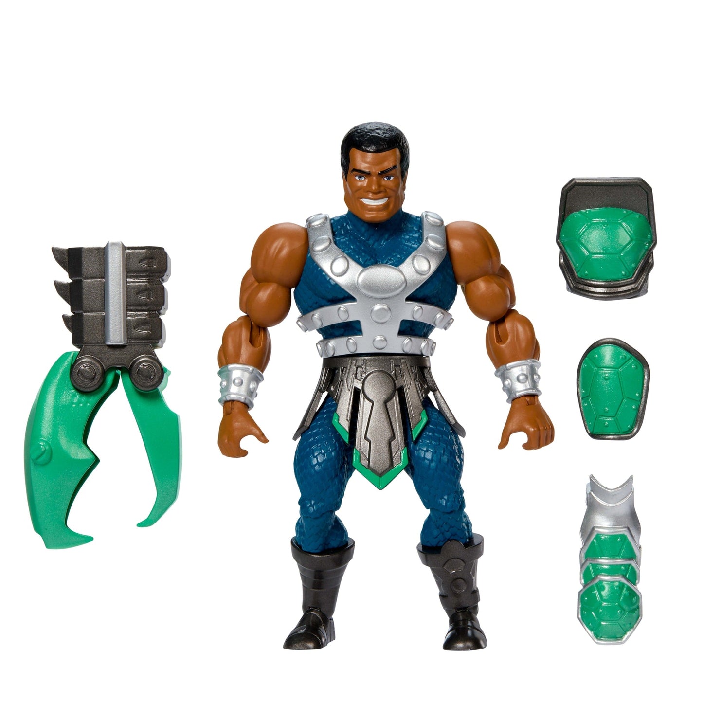 Masters of the Universe Turtles of Grayskull Figura de Acción Clamp Champ de 5.5 pulgadas