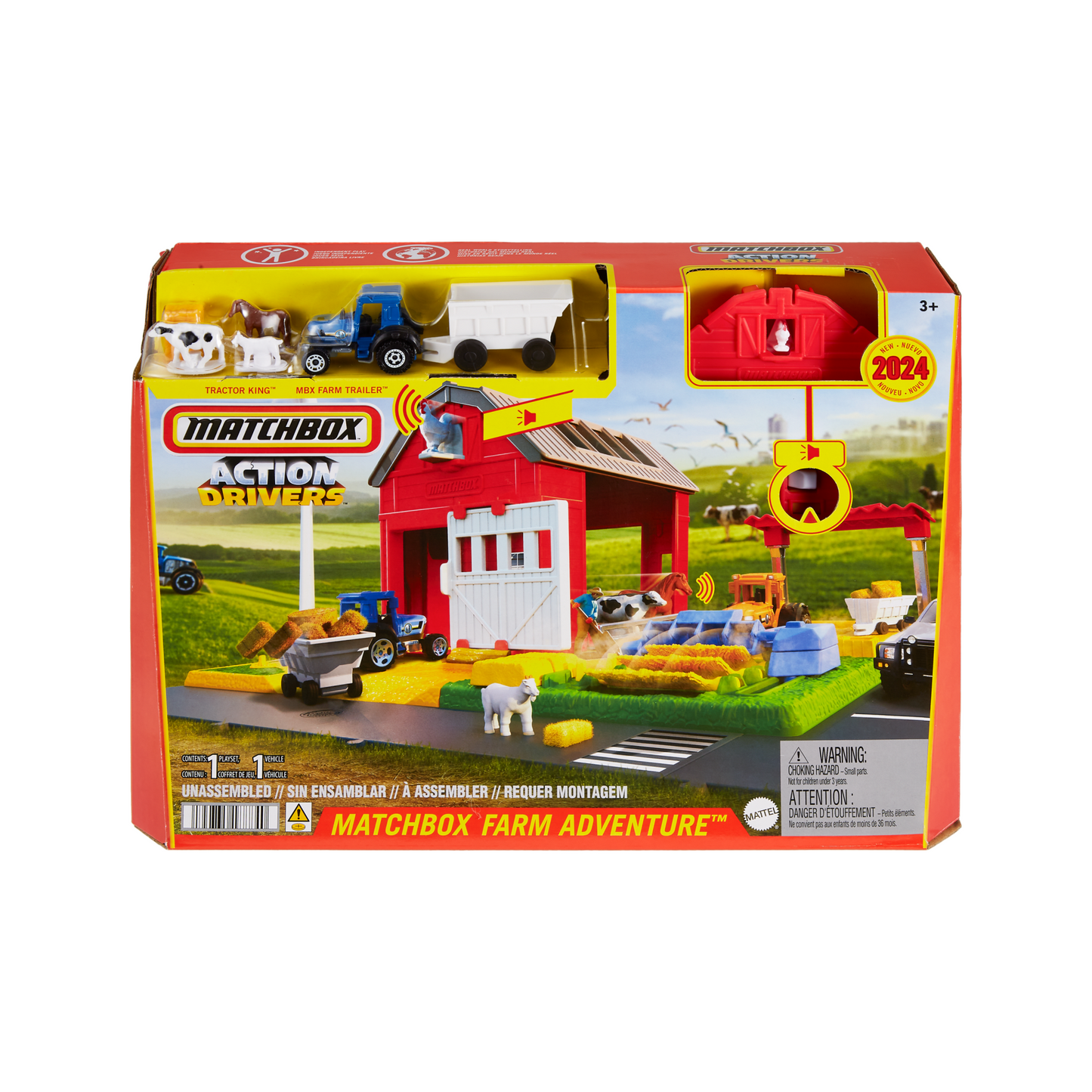 Matchbox  Action Drivers  Coffret  Aventure à La Ferme Matchbox