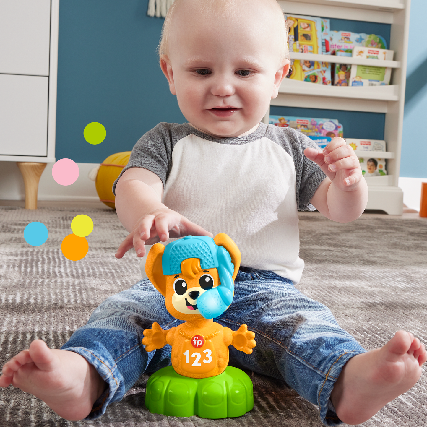 Fisher-Price Brinquedo para Bebês Esquadrão Musical Raposa Musical