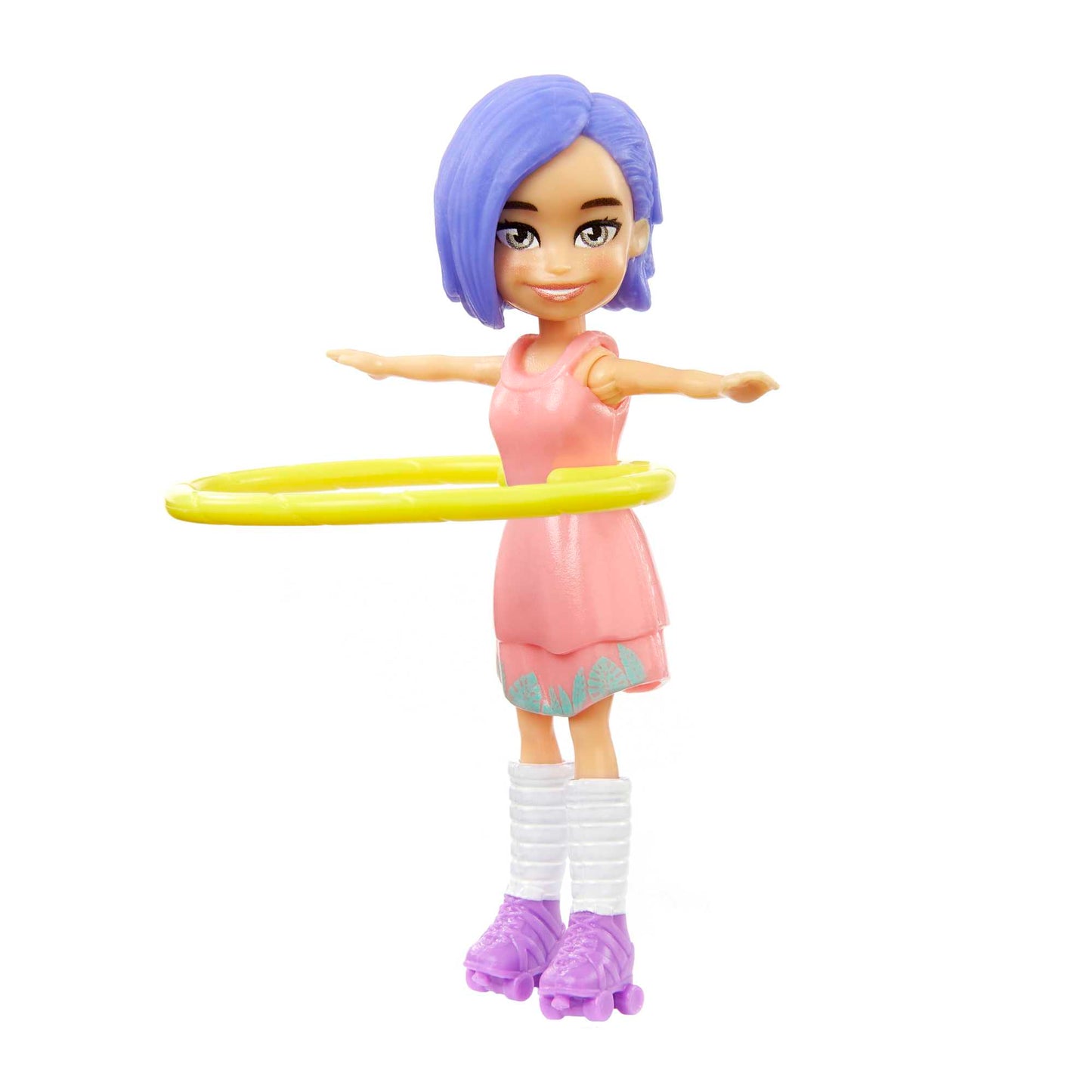 Polly Pocket Coffret Style en Vogue, 4 Poupées de 7,62 Cm, Tenues
