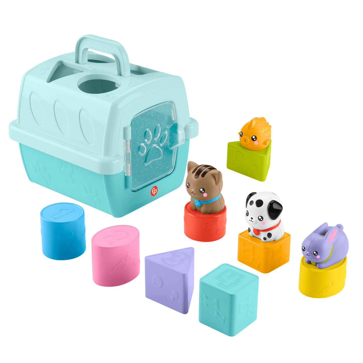 Fisher-Price®-Trieur Caisse de Transport D’Animaux-Trieur 8Blocs