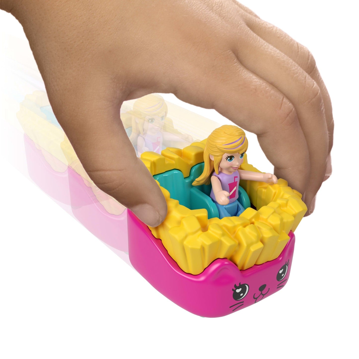 Polly Pocket  Tiny Take Out Reveal  Assortiment, Thème Alimentaire