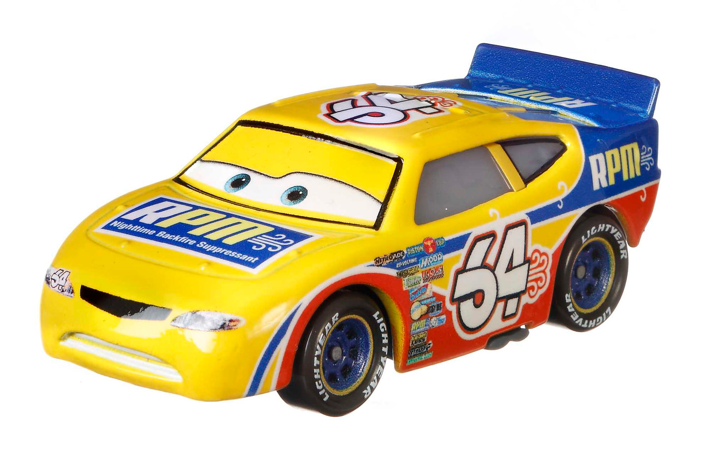 Carros da Disney e Pixar Diecast Veículo de Brinquedo RPM 64