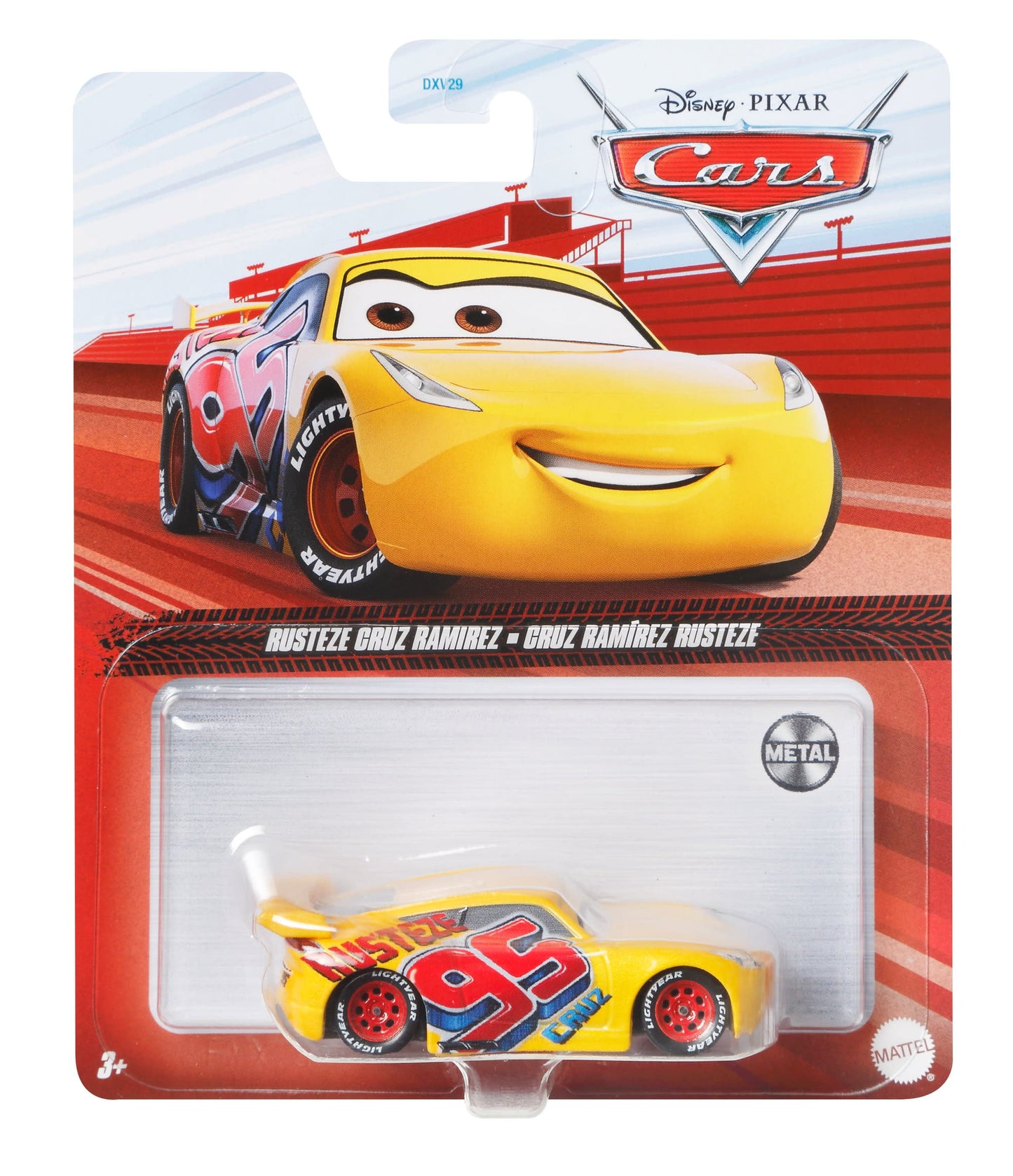 Cars de Disney y Pixar Diecast Vehículo de Juguete Rust-Eze Cruz Ramírez