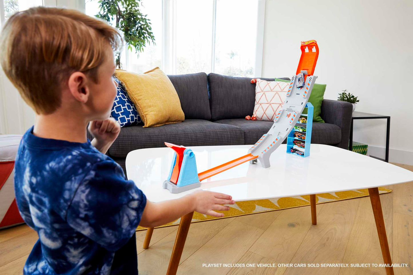 Hot Wheels Action Pista de Juguete Campeonato de las Alturas