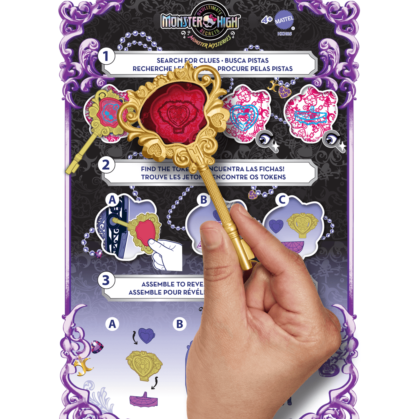 Monster High Monstrueux Secrets Clawdeen Wolf Coffret