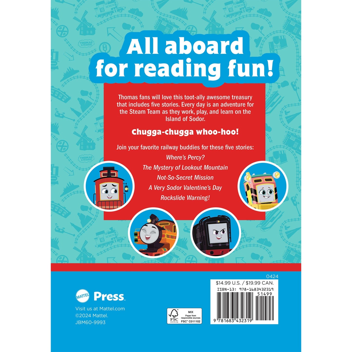 Thomas & Friends: 5-Minute Stories Book (Ages 3 - 7) | Mattel