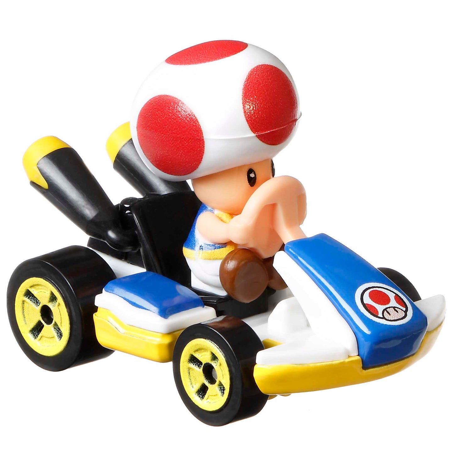 Hot Wheels Mario Kart Veículo de Brinquedo Kart Padrão Toad
