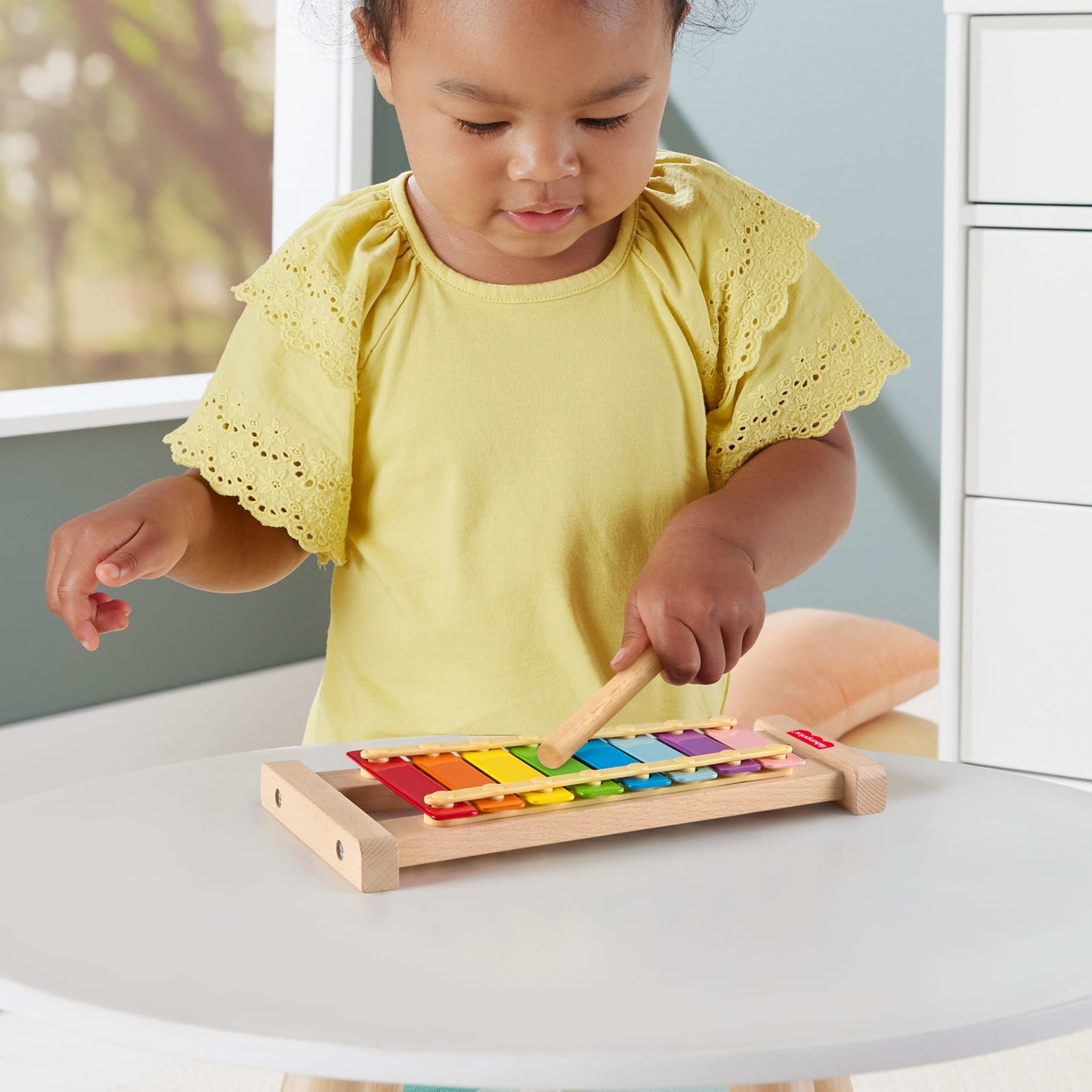 Fisher-Price® Xylophone en Bois, 2Éléments en Bois