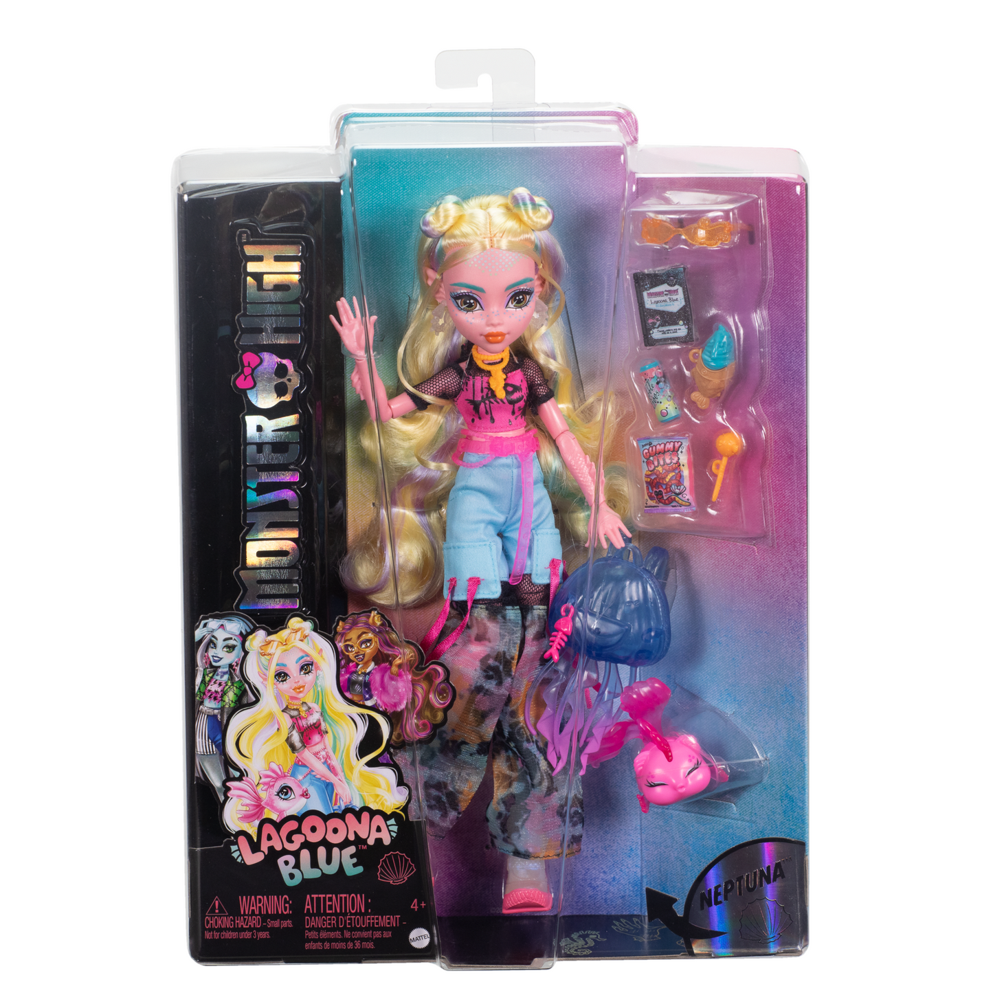Monster High Boneca Lagoona Novo Visual