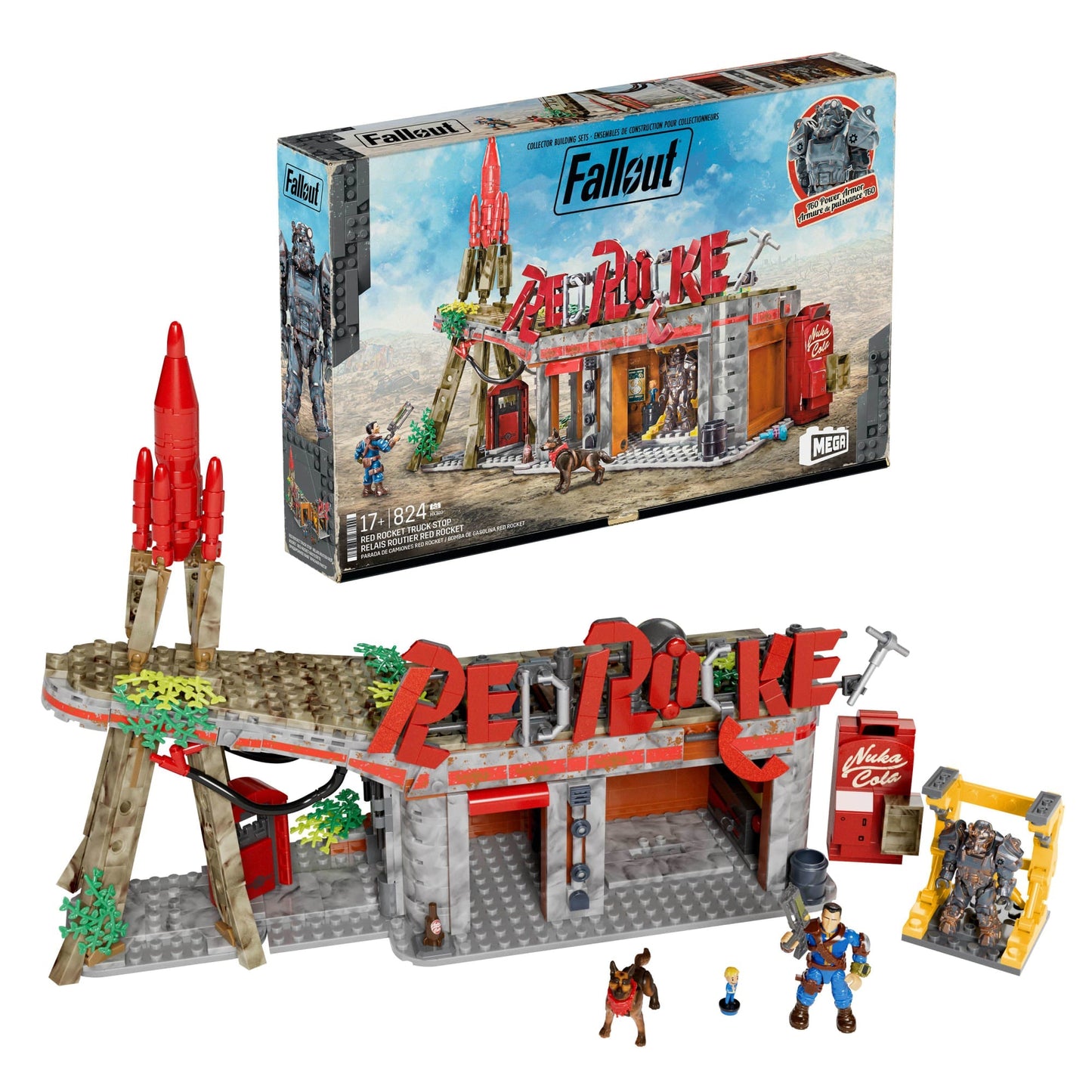 Mega-Relais Routier Red Rocket Fallout-Coffret