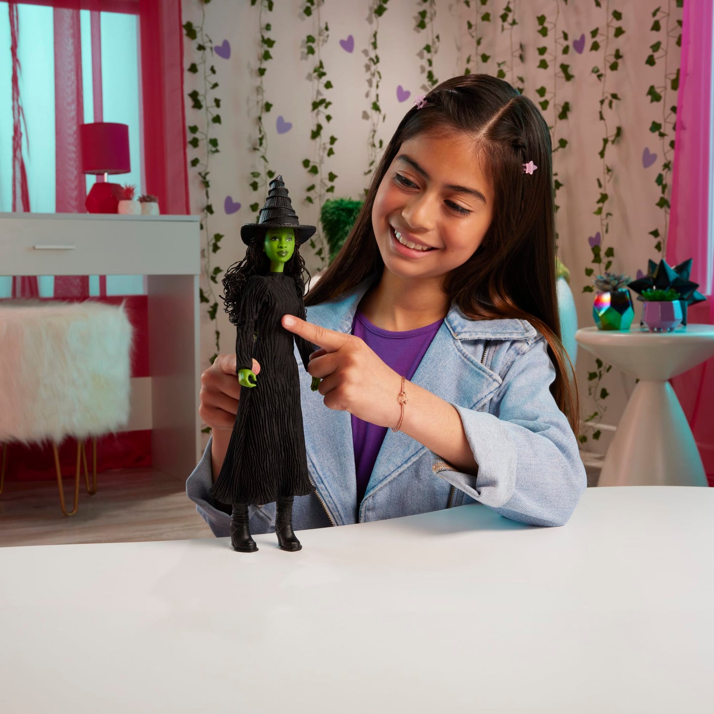 Universal Pictures' Wicked Singing Elphaba Fashion Doll, Posable With Removable Movie Fashions & Accessories - Coming Soon