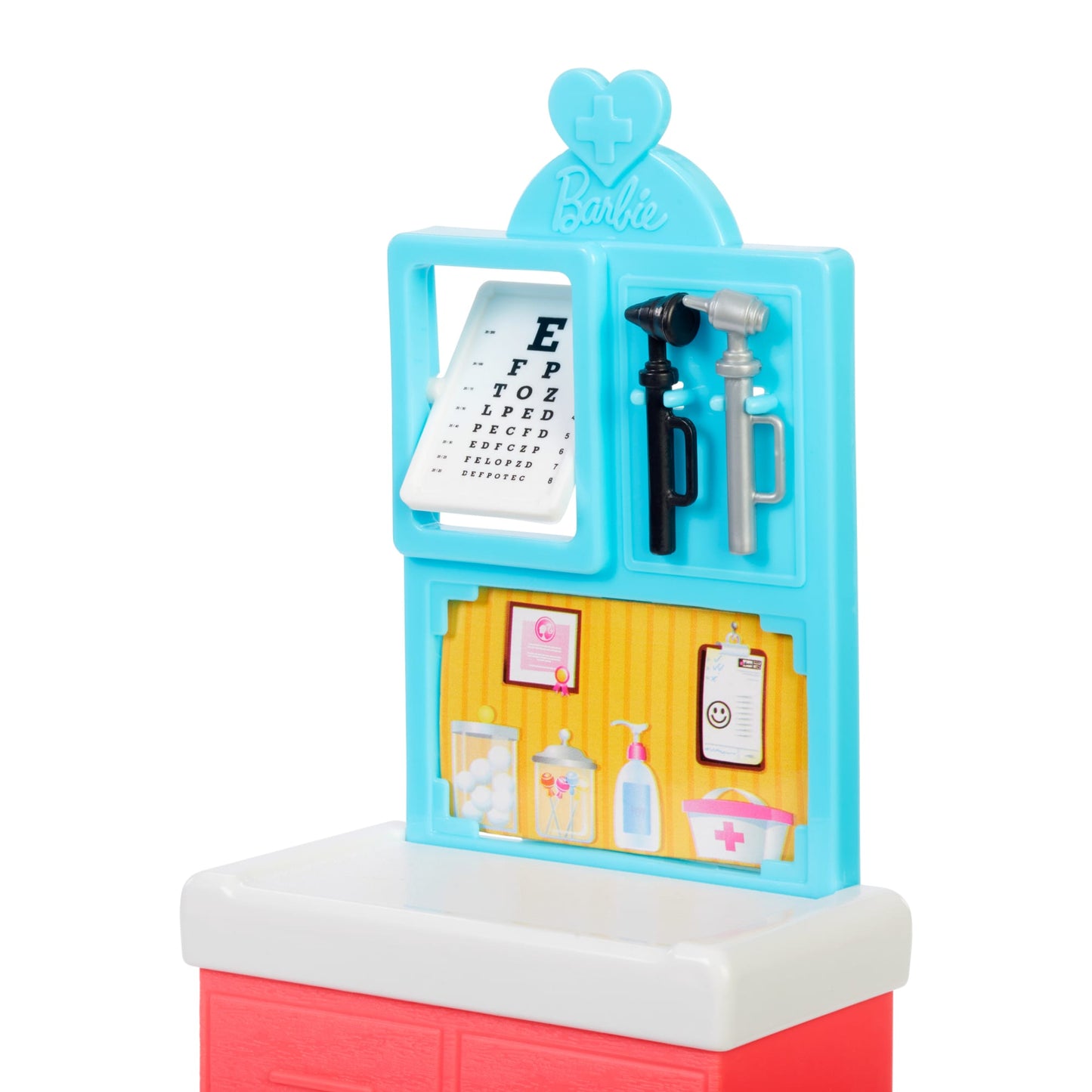 Barbie Pediatrician Doll And Doctor Playset With Accessories, Pink Scrubs, Barbie Toys
