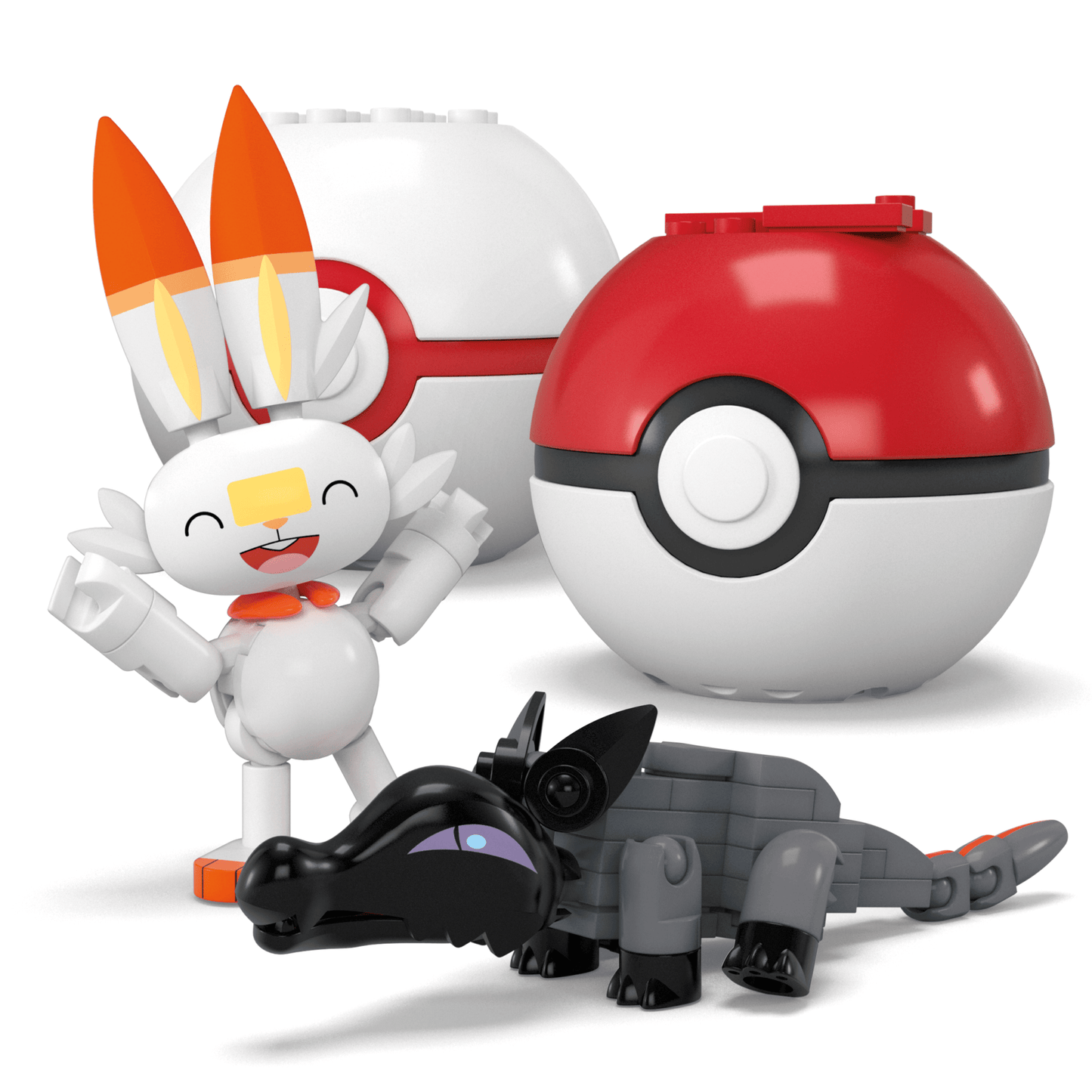 Mega  Pokémon  Figurines Articulées  Équipe de Type Feu (105 Pces)