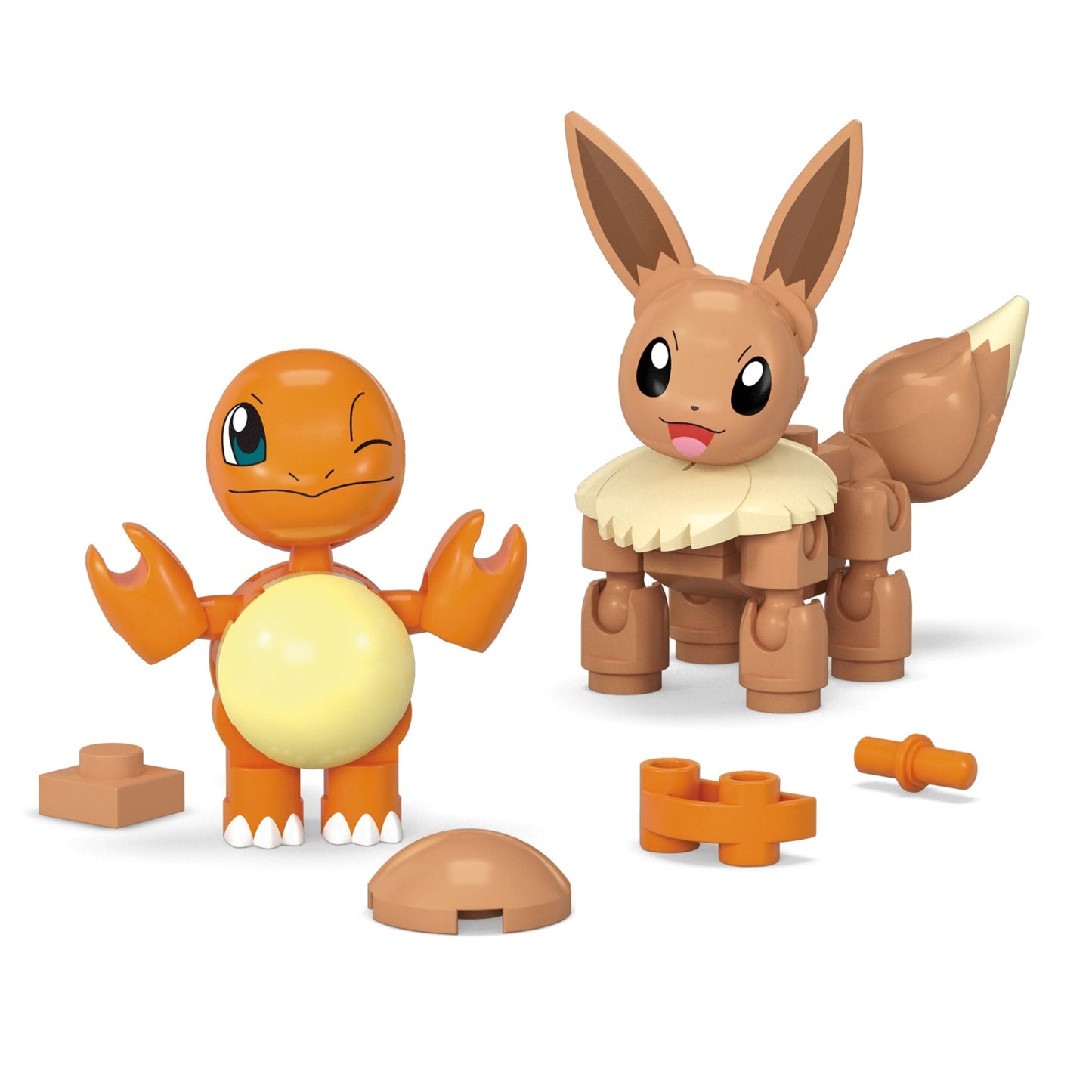 MEGA Pokémon Juguete de Construcción Pokébola Eevee & Charmander