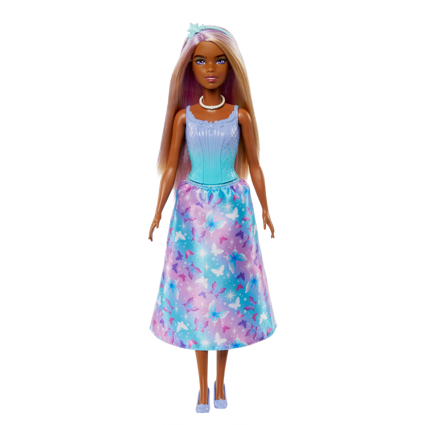 Barbie Fantasía Muñeca Doncella Vestido de Ensueño Azul