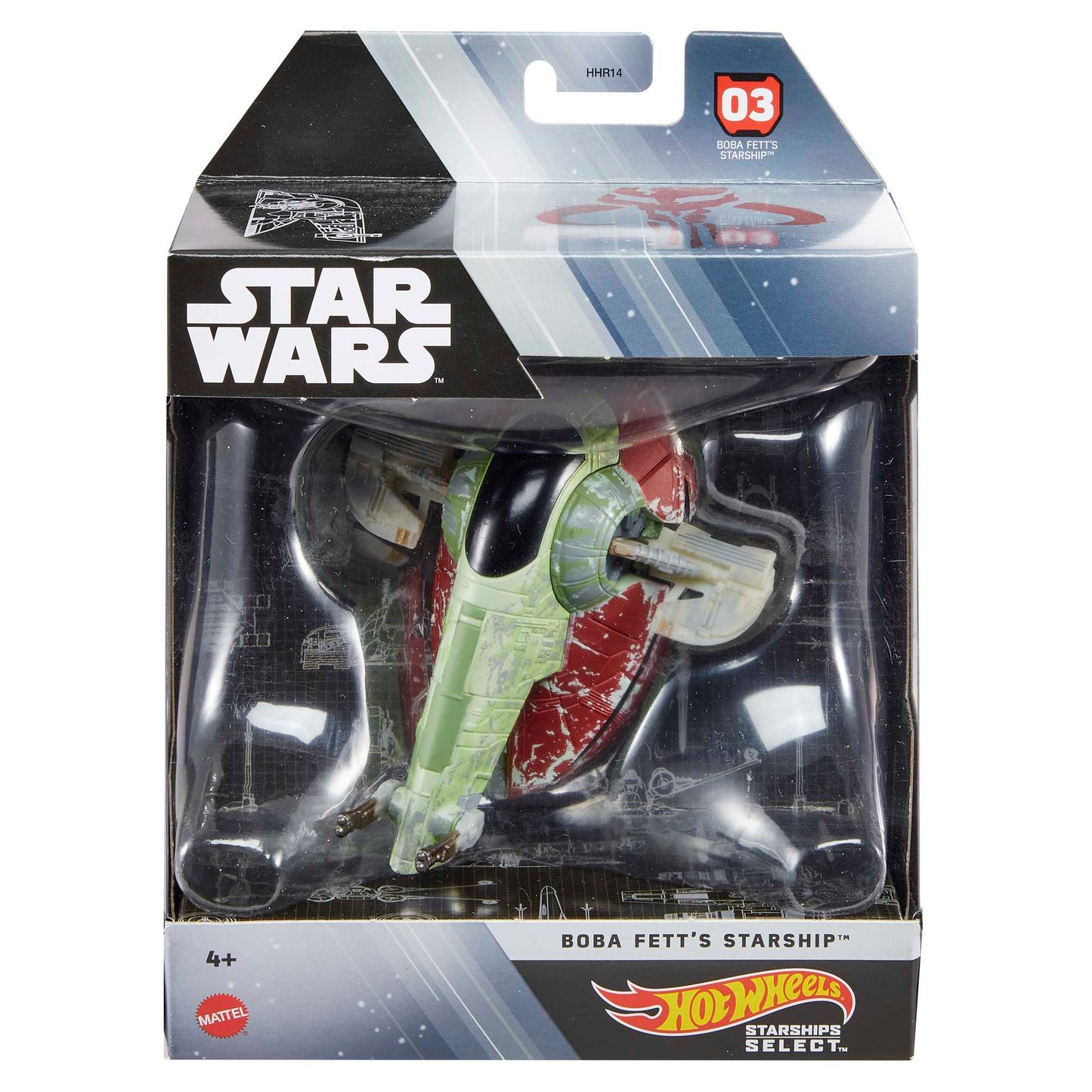 Hot Wheels Disney Pixar Boba Fett Starship