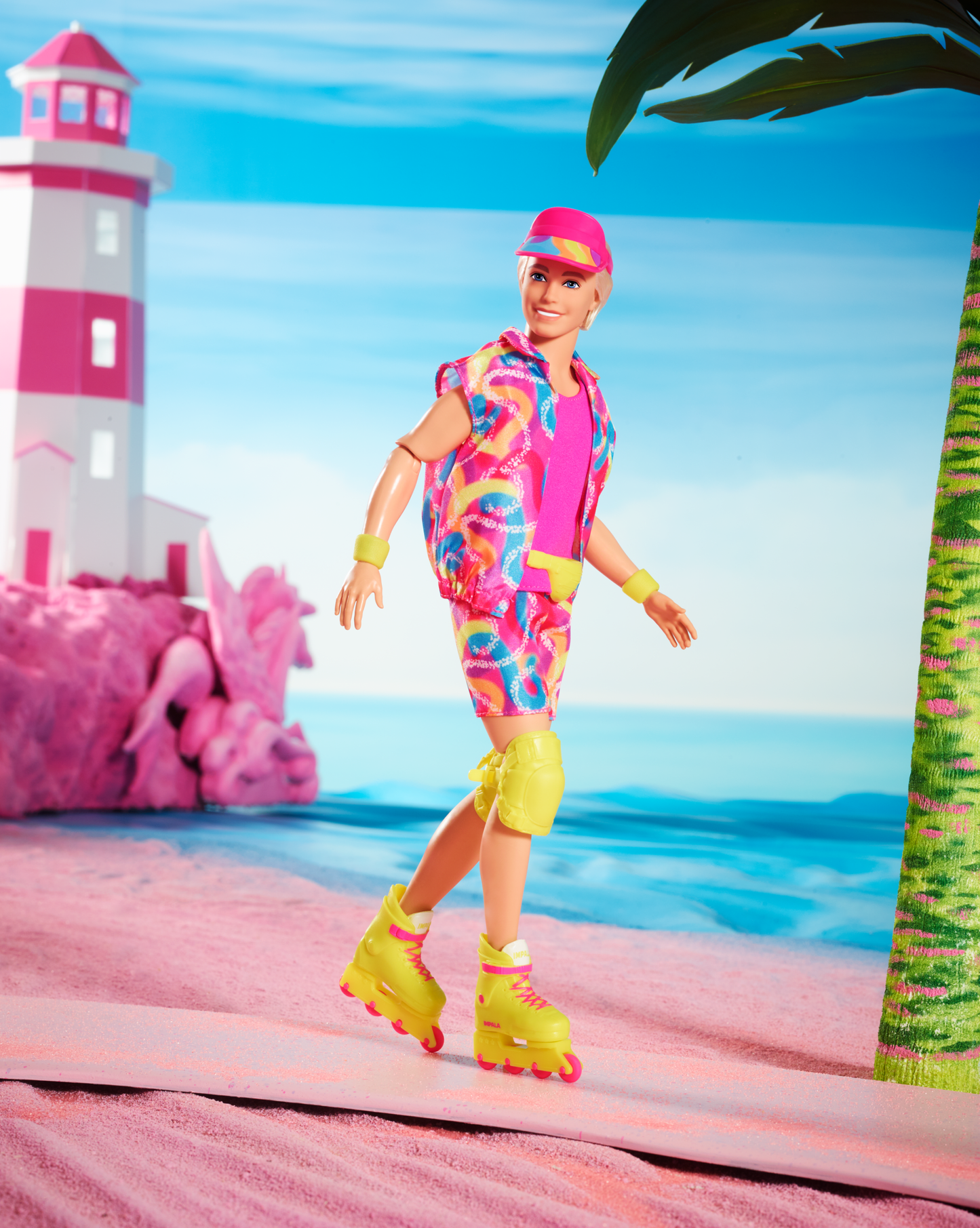 Barbie Film Ken Poupée de Collection, Tenue, Patins