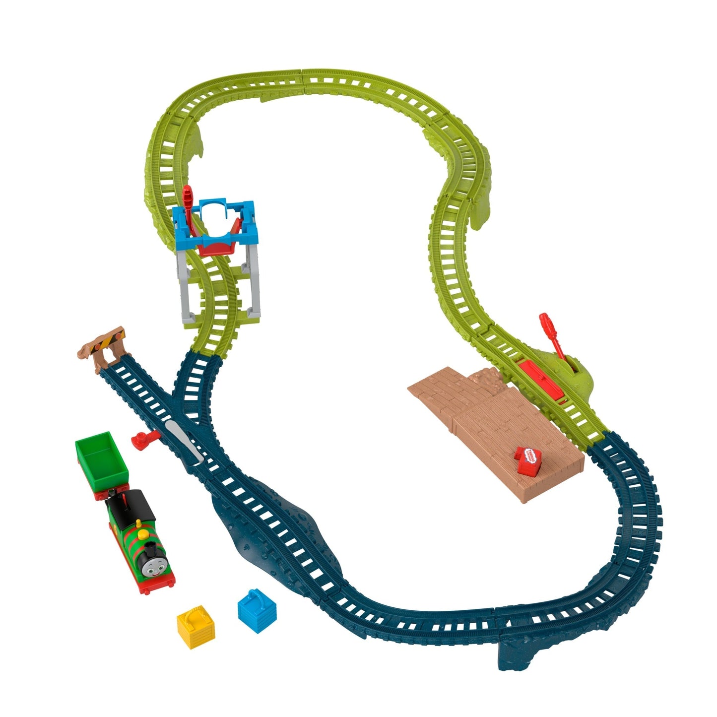 Thomas et ses Amis  Coffret Train et Piste  La Livraison de Percy